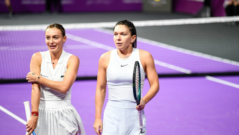 Simona Halep şi Ana Bogdan