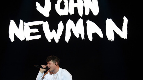 John Newman performing at Free Radio Hits Live in Birmingham