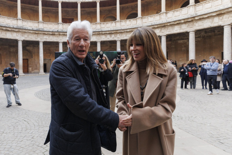 Press conference with actor Richard Gere (Granada)