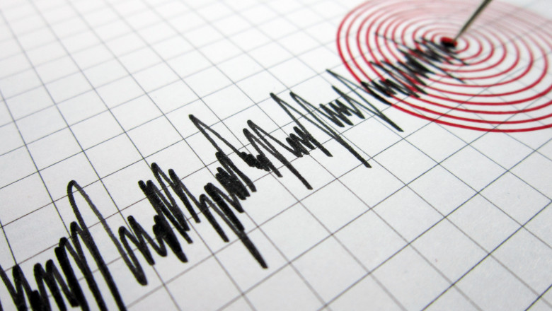 Seismograph,And,Earthquake.a,Seismograph,Records,The,Seismic,Activity,Of,An