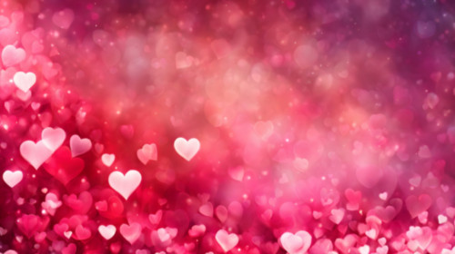 Valentine's,Day,Charm:,Background,Adorned,With,Heart,Shapes