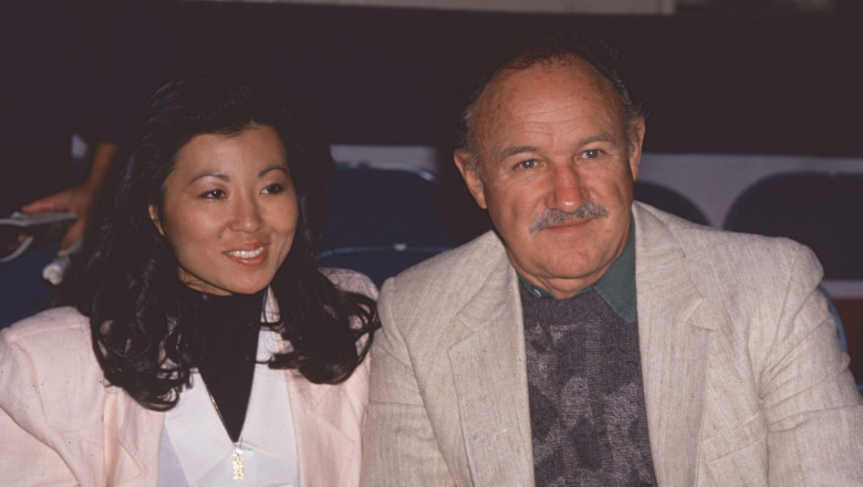 Gene Hackman and Betsy Arakawa