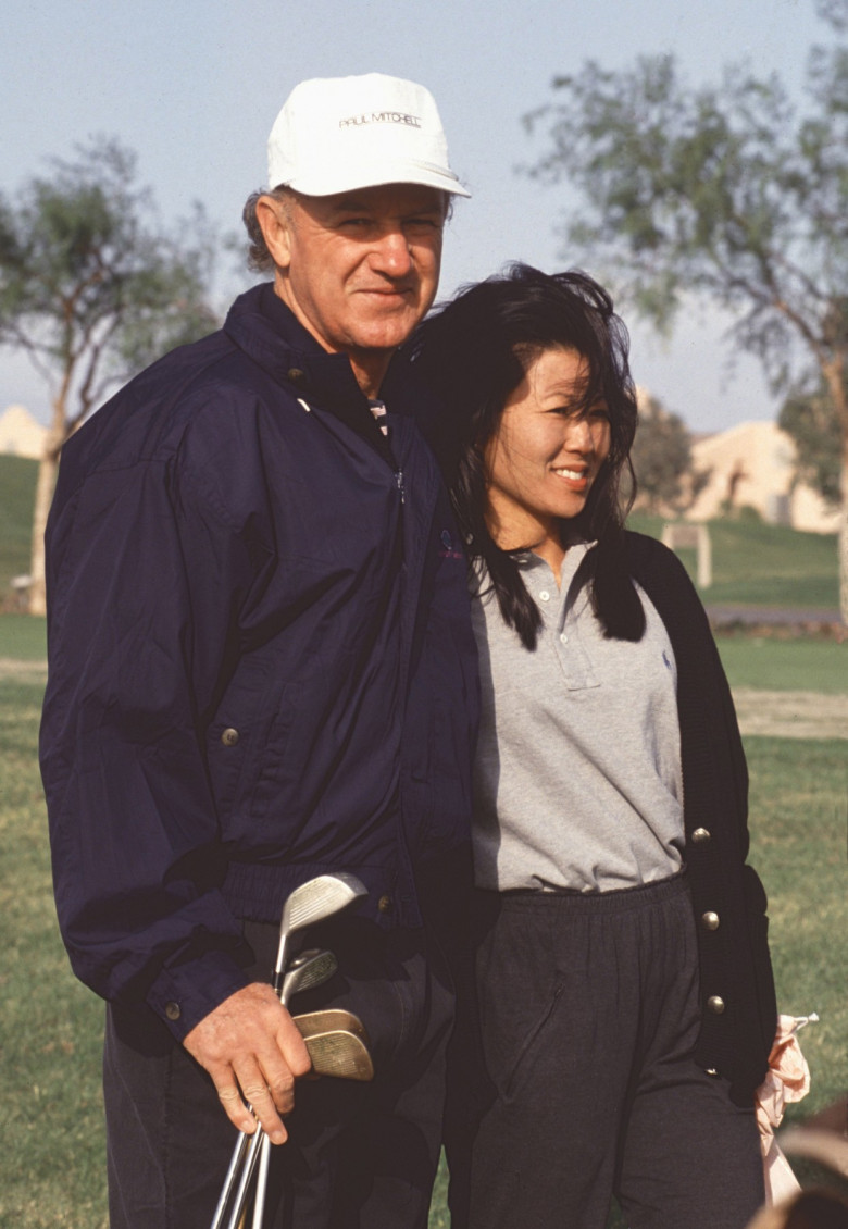 Gene Hackman and Betsy Arakawa