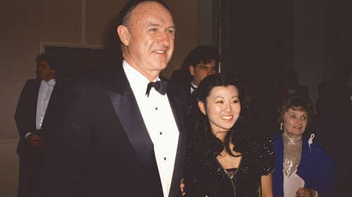 Gene Hackman and Betsy Arakawa