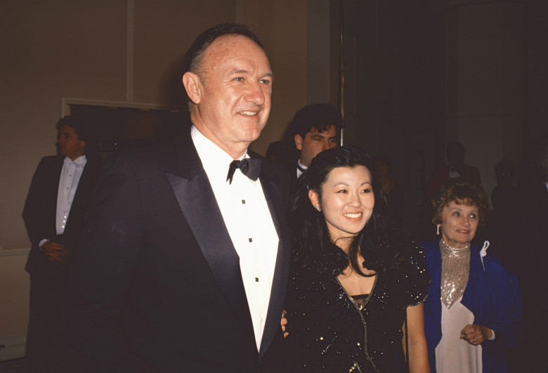 Gene Hackman and Betsy Arakawa