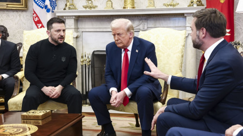 Trump, JD Vance și Zelenski