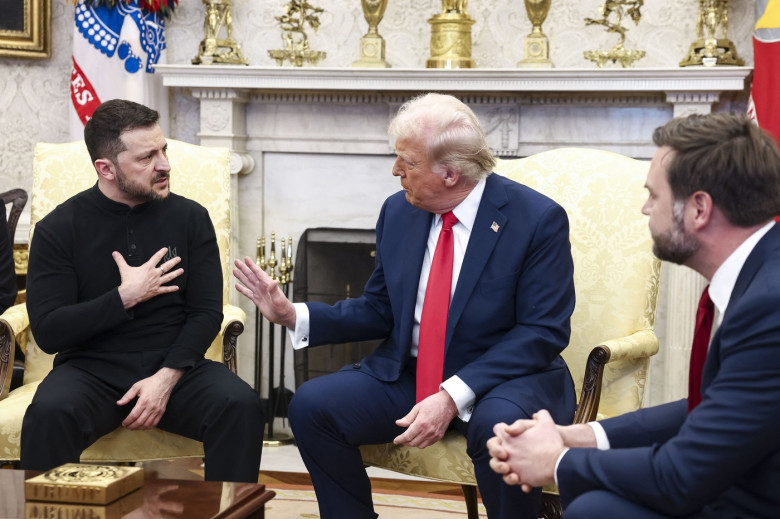 Trump, JD Vance și Zelenski