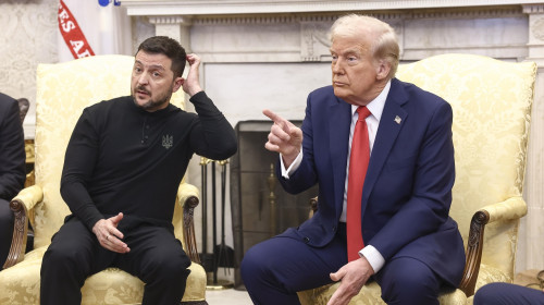 Trump și Zelenski, întâlnire la Casa Albă / Foto: Profimedia