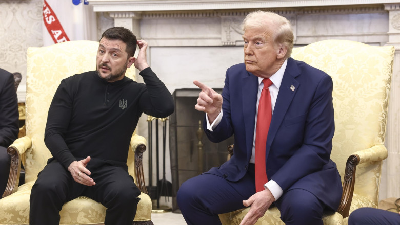 Trump și Zelenski, întâlnire la Casa Albă / Foto: Profimedia