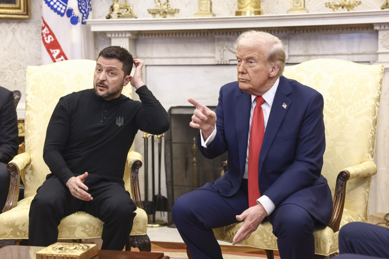 Trump și Zelenski, întâlnire la Casa Albă / Foto: Profimedia