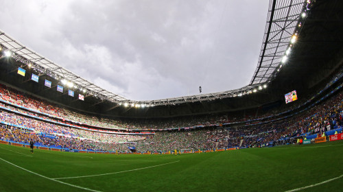 Lyon,,France,-,June,16,,2016:,Panoramic,View,Of,Stade