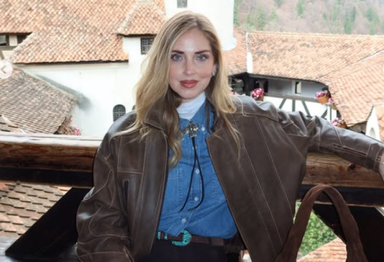 chiara ferragni in romania, la castelul bran (2)