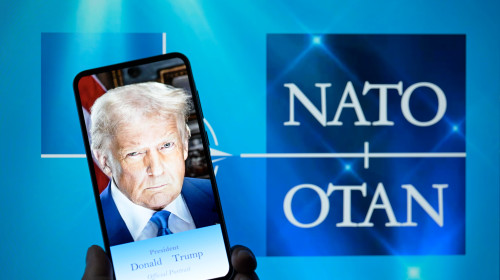 Official,White,House,Portrait,Photo,Of,President,Donald,Trump,Is