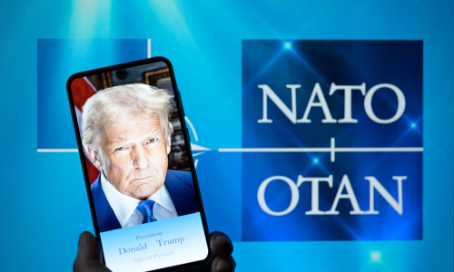 Official,White,House,Portrait,Photo,Of,President,Donald,Trump,Is