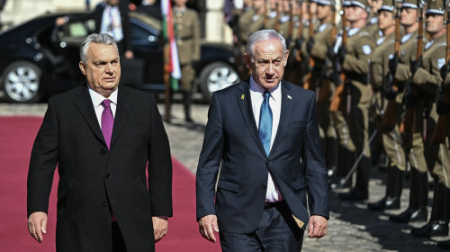 Viktor Orban și Benjamin Netanyahu
