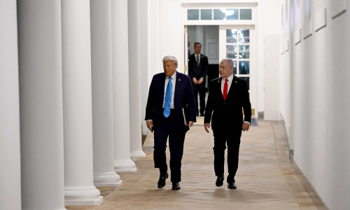 Pres. Trump Hosts Israeli PM at the White House