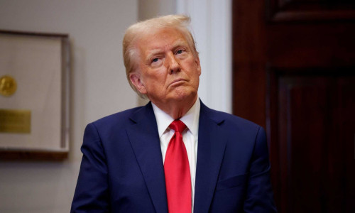 U.s.,President,Donald,Trump,Appears,At,A,News,Conference,In
