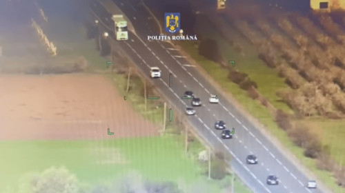 Șoferii din Iași, „vânați” din elicopter în minivacanța de Paște/ Foto: Captură video
