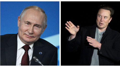Vladimir Putin Elon Musk