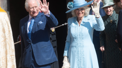Easter Service at St. George's Chapel, Windsor Castle, London, UK - Sunday 20 April