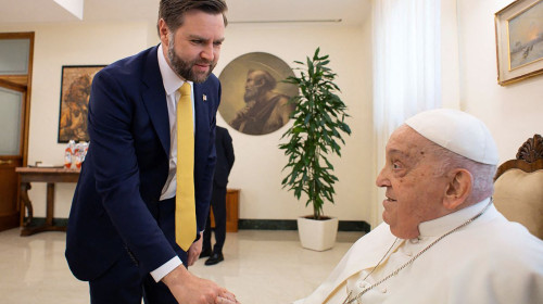 JD Vance și papa Francisc