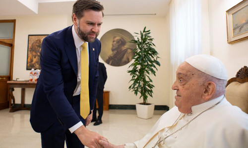 JD Vance și papa Francisc