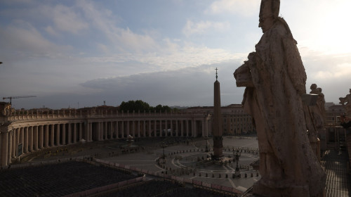Mourning period and funeral arrangements for Pope Francis, Vatican City, Rome, Italy - 23 Apr 2025