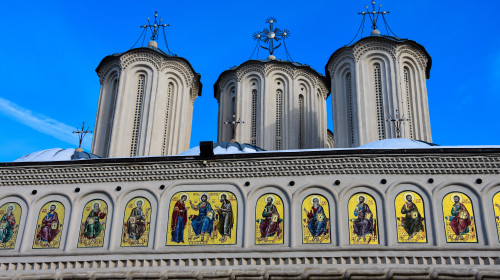 Bucharest,,Romania.,February,3,,2017.,Romanian,Patriarchal,Cathedral,(catedrala,Patriarhala