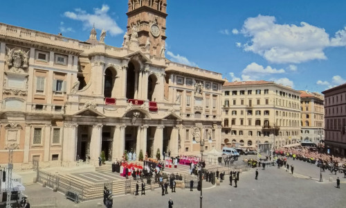 Pope Francis' funeral mass, Santa Maria Maggiore Basilica, Rome, Italy - 26 Apr 2025