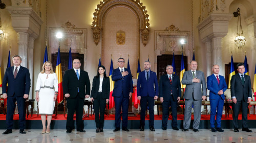 ROMANIA BUCHAREST PRESIDENTIAL ELECTIONS TV DEBATE