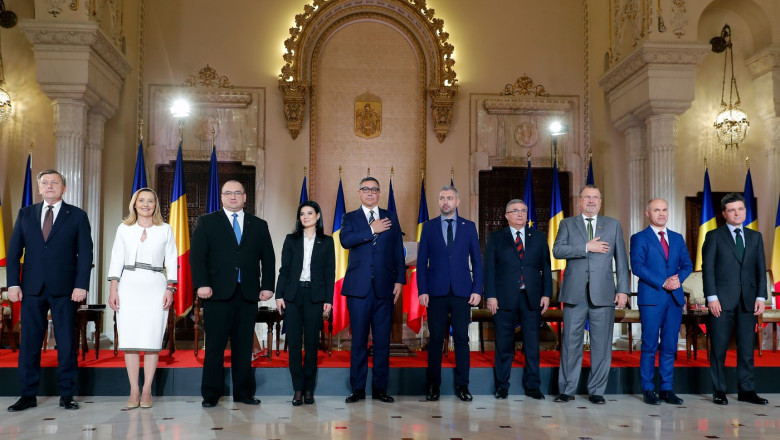 ROMANIA BUCHAREST PRESIDENTIAL ELECTIONS TV DEBATE