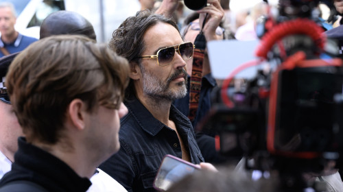 Russell Brand at Westminster Magistrates Court
