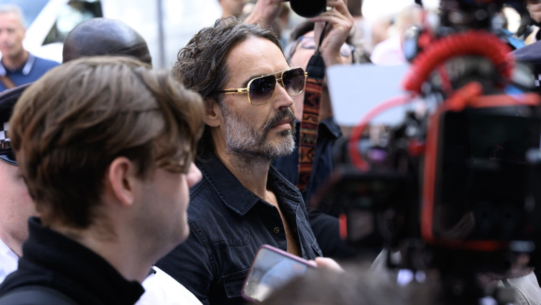 Russell Brand at Westminster Magistrates Court