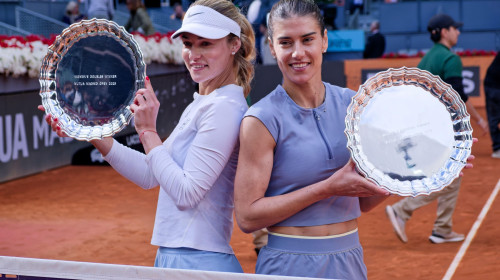 Sorana Cîrstea și Anna Kalinskaia