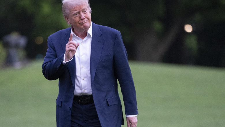 President Trump returns to the White House