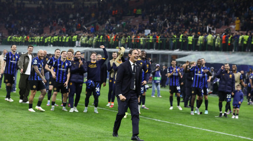 Soccer 2025: Inter 4:3 Barcelona: UEFA Champions League, Milan, Lombardy, Italy - 06 May 2025