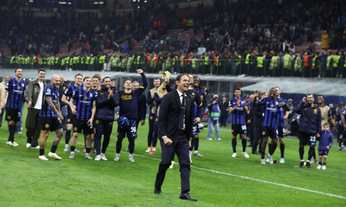 Soccer 2025: Inter 4:3 Barcelona: UEFA Champions League, Milan, Lombardy, Italy - 06 May 2025
