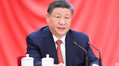 CHINA BEIJING XI JINPING ALL CHINA FEDERATION OF TRADE UNIONS FOUNDING ANNIVERSARY MODEL WORKERS EXEMPLARY INDIVIDUALS GATHERING (CN)