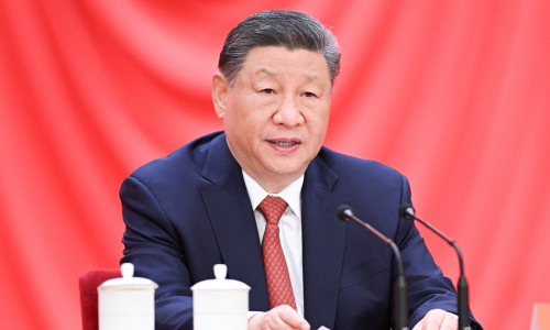 CHINA BEIJING XI JINPING ALL CHINA FEDERATION OF TRADE UNIONS FOUNDING ANNIVERSARY MODEL WORKERS EXEMPLARY INDIVIDUALS GATHERING (CN)