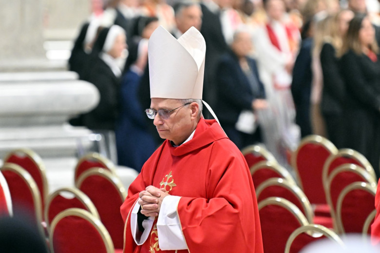 Mass on the seventh of nine days of mourning (Novendiali) for late Pope Francis