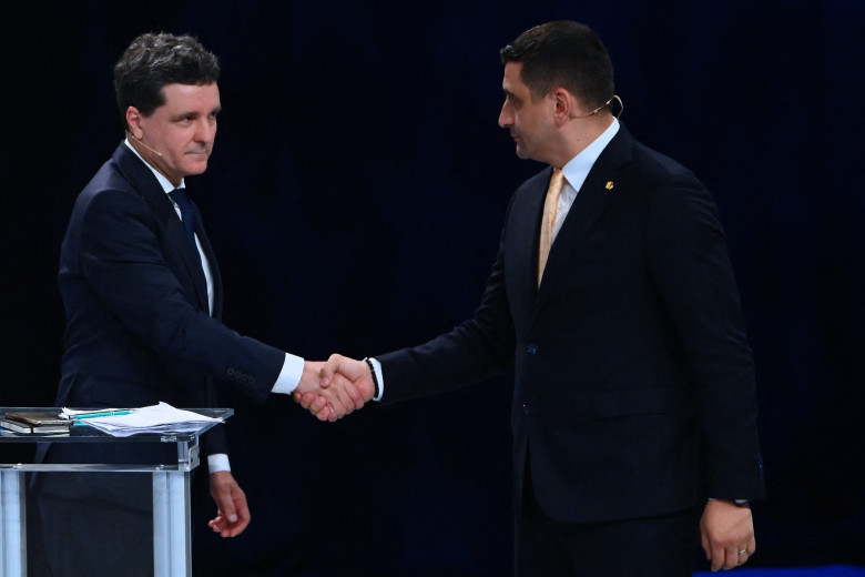 nicusor dan si george simion dezbatere
