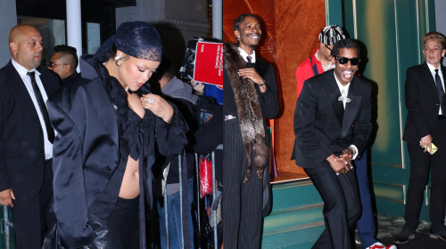 Femeia care l-a însoțit pe A$AP Rocky la petrecere după Gala Met