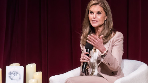 Maria Shriver promotes her new book 'I Am Maria' in Philadelphia - 02 April 2025