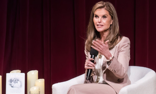 Maria Shriver promotes her new book 'I Am Maria' in Philadelphia - 02 April 2025