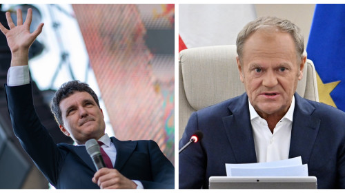 Donald Tusk, mesaj de susținere pentru Nicușor Dan