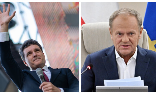 Donald Tusk, mesaj de susținere pentru Nicușor Dan