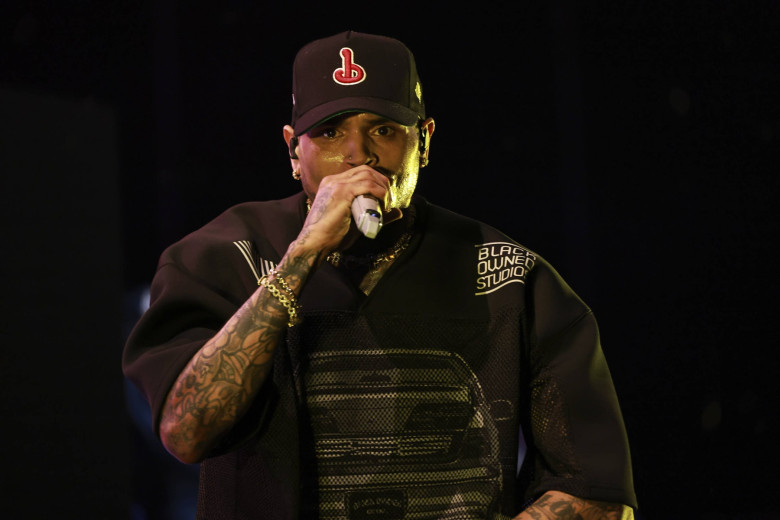Chris brown show in sao paulo.
