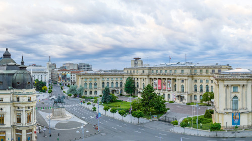 Bucharest,,Romania.,June,,14th,,2022.,Panoramic,View,Of,The,Revolution