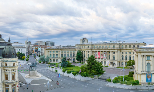 Bucharest,,Romania.,June,,14th,,2022.,Panoramic,View,Of,The,Revolution