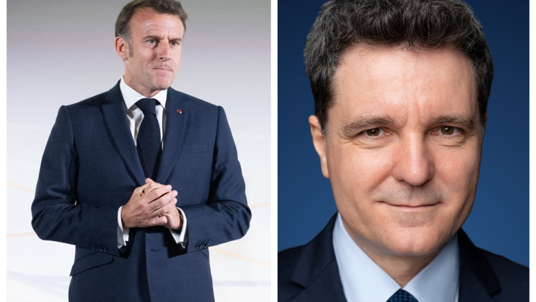 Emmanuel Macron și Nicușor Dan22